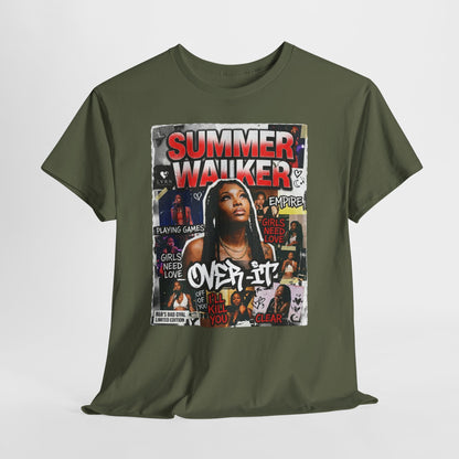 Summer Walker 'Over It' Collage Tee — R&B Artist Graphic T-Shirt