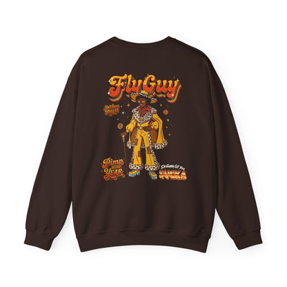 Fly Guy "Pimp Of The Year" Vintage Streetwear Crewneck Sweatshirt