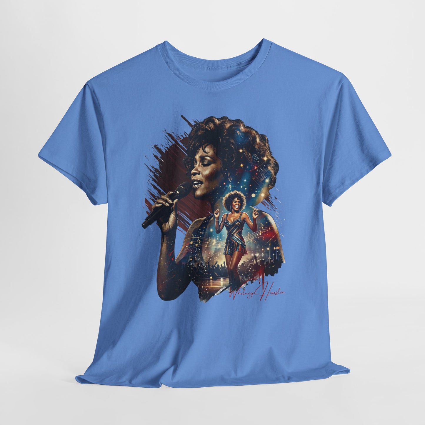 Whitney Houston Tribute Unisex Heavy Cotton Tee