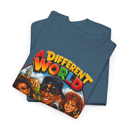 A Different World Cast Graphic Tee — Nostalgic 90s TV Shirt
