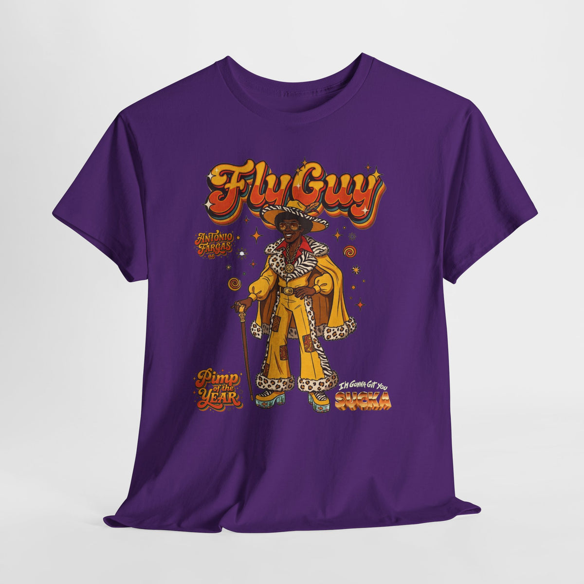 Fly Guy Retro "Player of the Year" Graphic T-Shirt