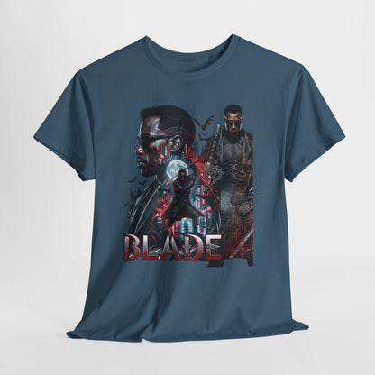 Blade Movie Graphic Tee — Vampire Hunter Retro Poster T-Shirt