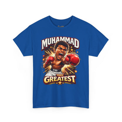 Boxing Champion Graphic Tee — "Muhammad The Greatest"