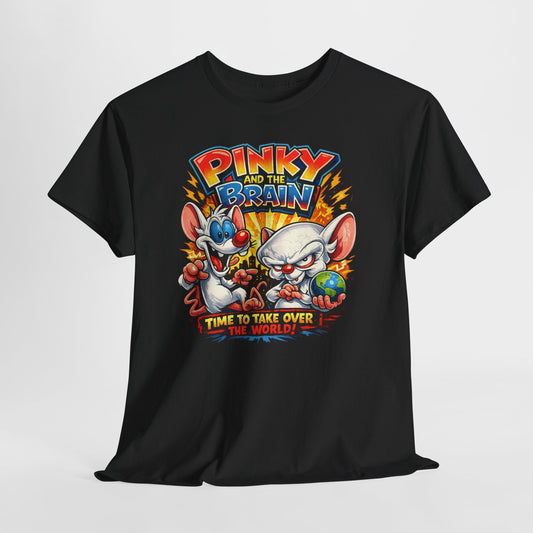 Pinky and the Brain "Time to Take Over the World" T‑Shirt