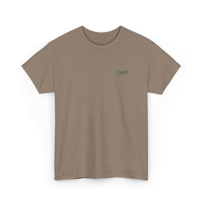 Signature Embroidered Empire Green Chest Logo T-Shirt