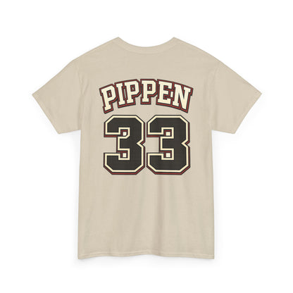 Pippen #33 Basketball Tee — Retro Chicago Bulls Scott Pippen Jersey Shirt