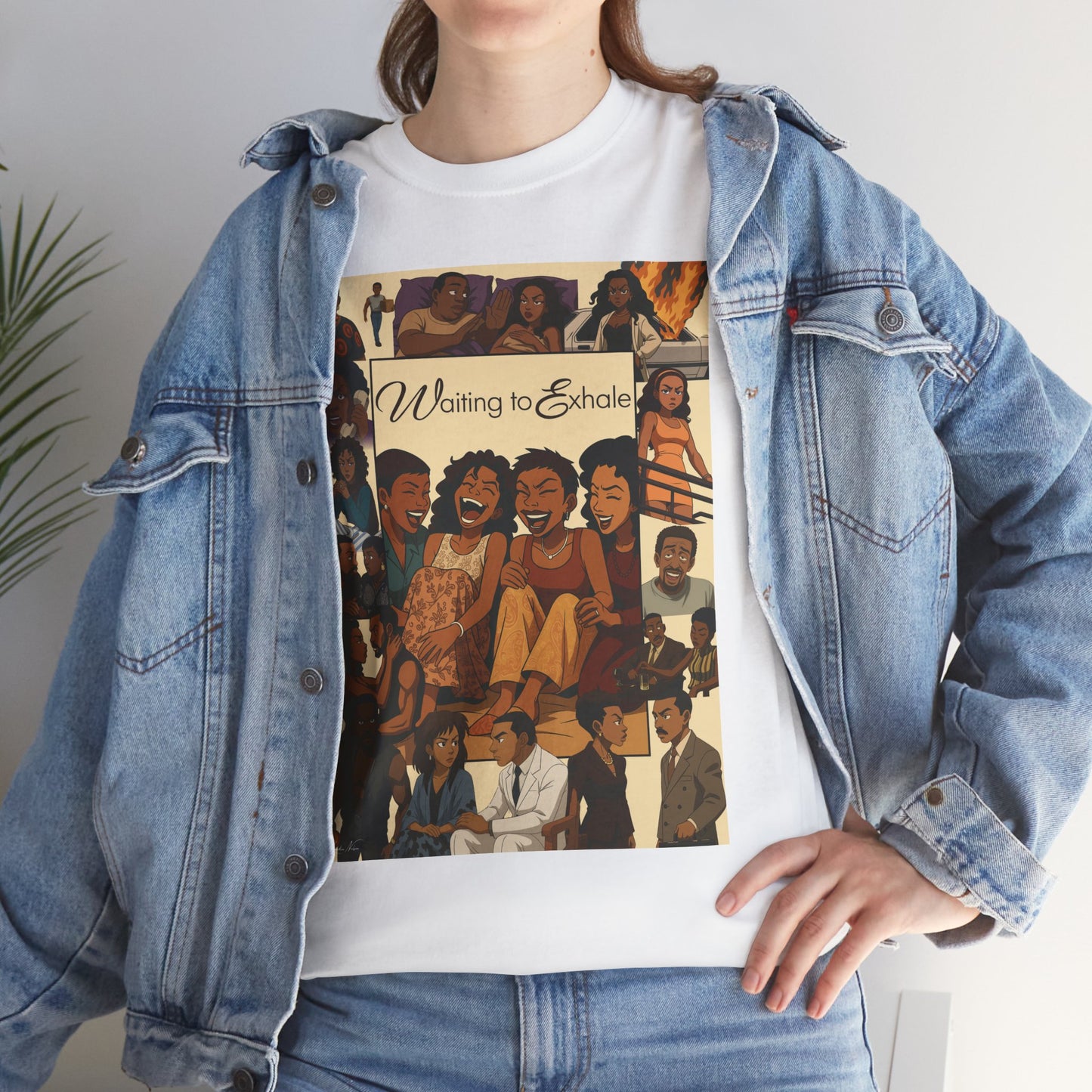 Waiting to Exhale Graphic Unisex Heavy Cotton Tee - Vintage Inspired Apparel for Movie Lovers
