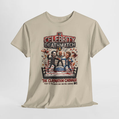 Celebrity Deathmatch Claymation Carnage T-Shirt