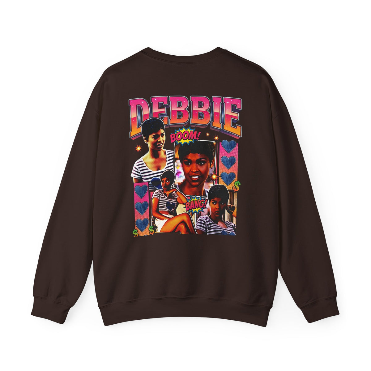Debbie Retro Photo Collage Crewneck Sweatshirt