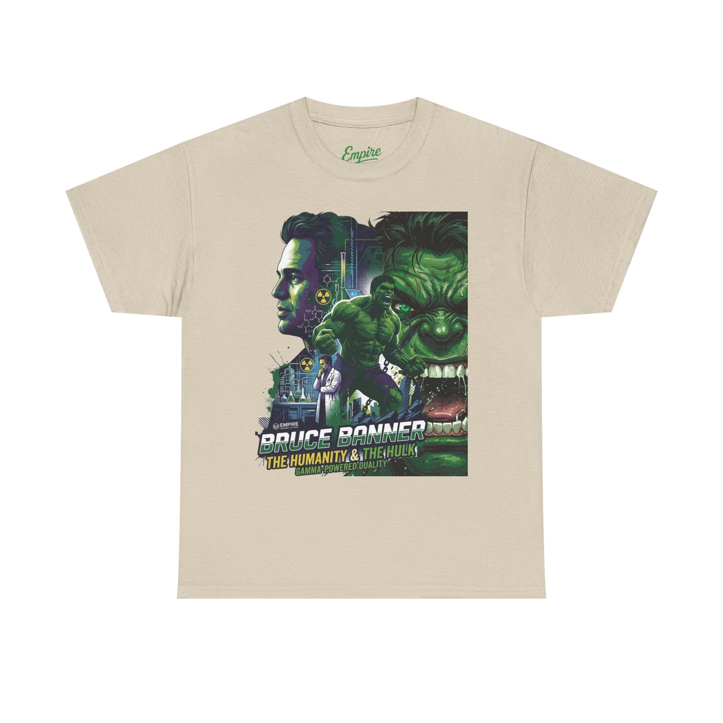 Hulk Comic Movie Poster T-Shirt – 'Bruce Banner' Graphic Tee