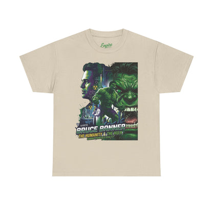 Hulk Comic Movie Poster T-Shirt – 'Bruce Banner' Graphic Tee