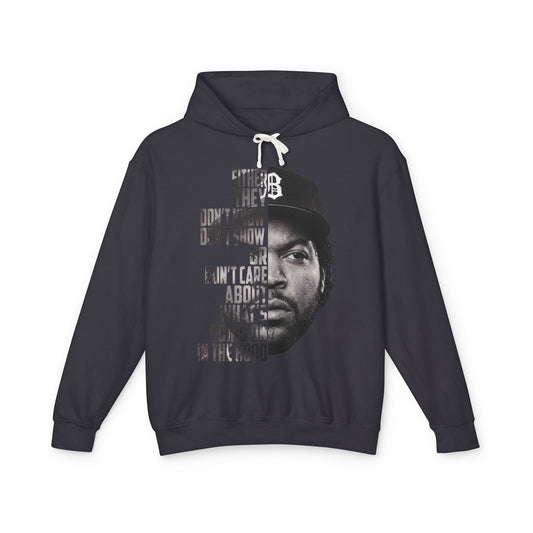 Boyz N the Hood Doughboy Hoodie — 'Either They Don't Know...' Vintage Half-Face Graphic Hoodie