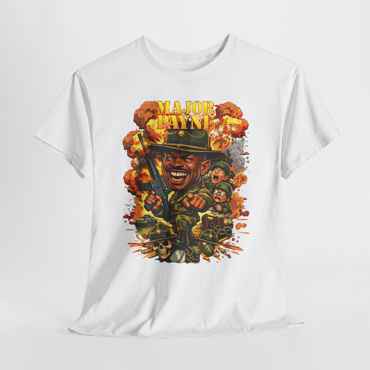 Major Payne Graphic Tee — Vintage Military Comedy Movie Shirt