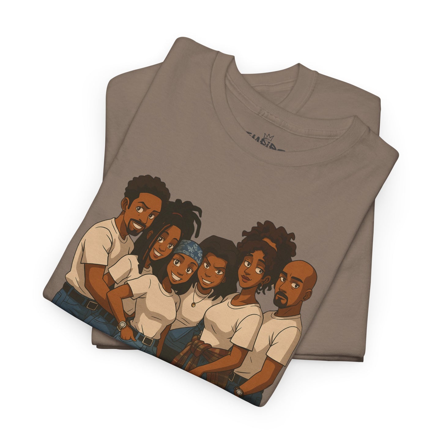 Living Single Unisex Heavy Cotton Tee - Nostalgic TV Show T-Shirt for Fans