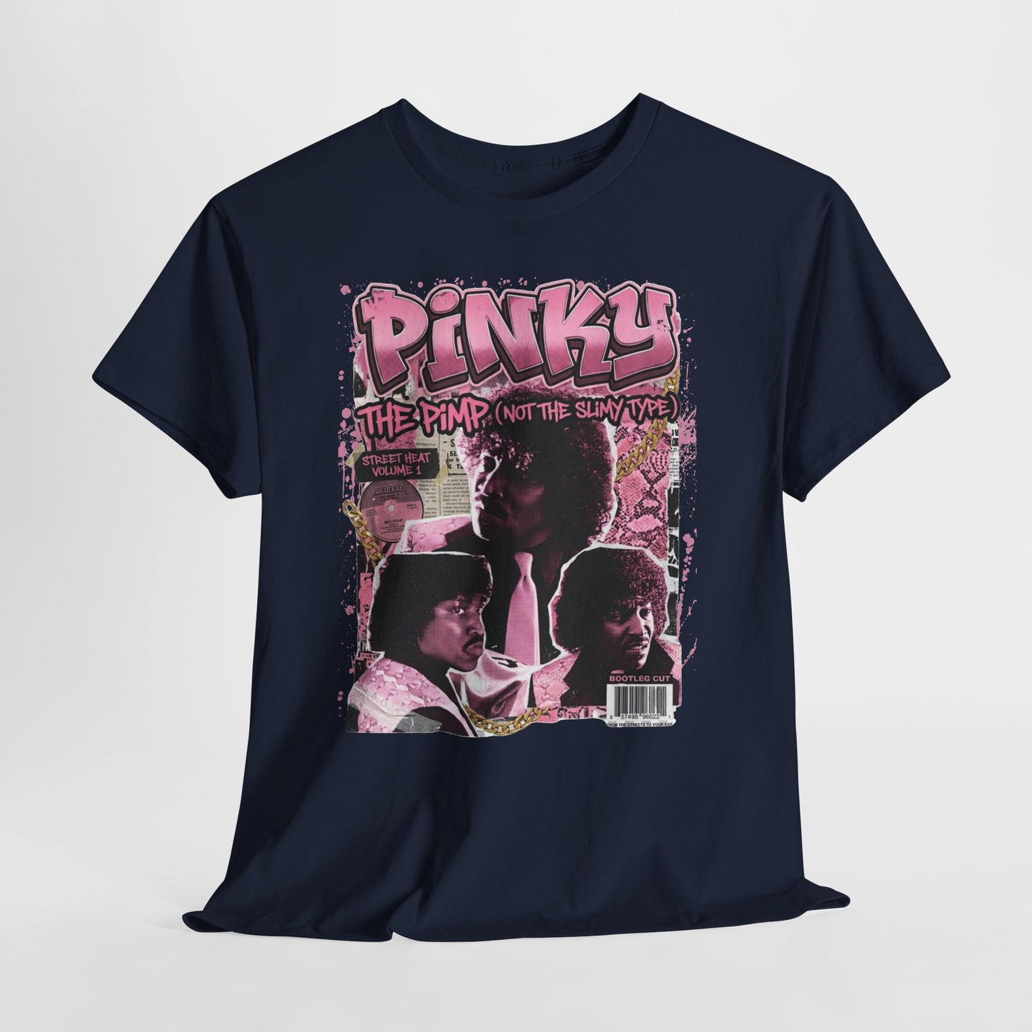 Pinky Retro Comic Tee — Vintage 90s Pop Art Graphic T-Shirt