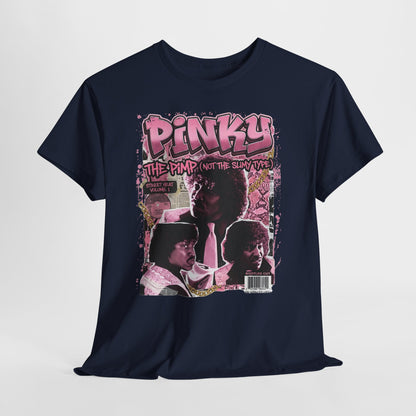 Pinky Retro Comic Tee — Vintage 90s Pop Art Graphic T-Shirt