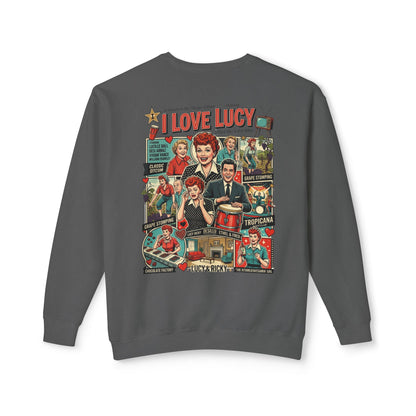 I Love Lucy Vintage Collage Sweatshirt