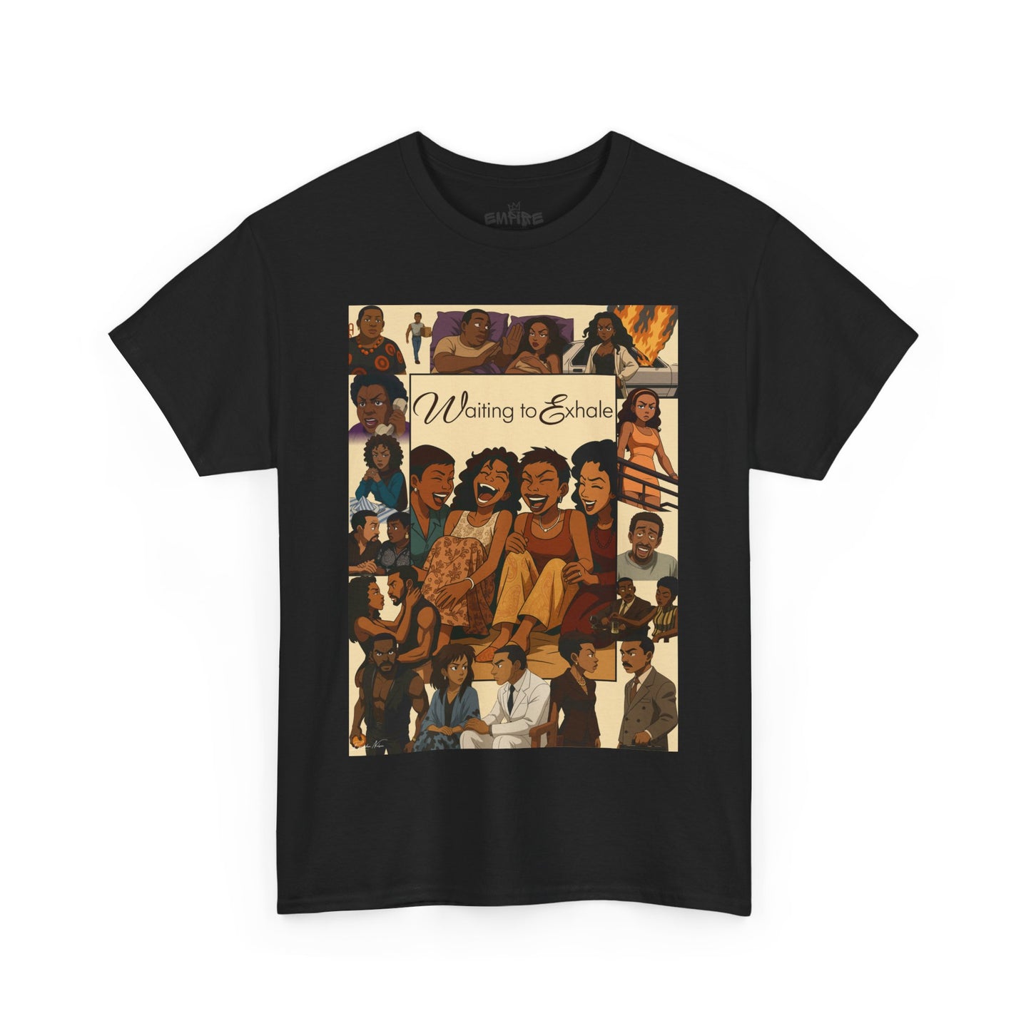 Waiting to Exhale Graphic Unisex Heavy Cotton Tee - Vintage Inspired Apparel for Movie Lovers