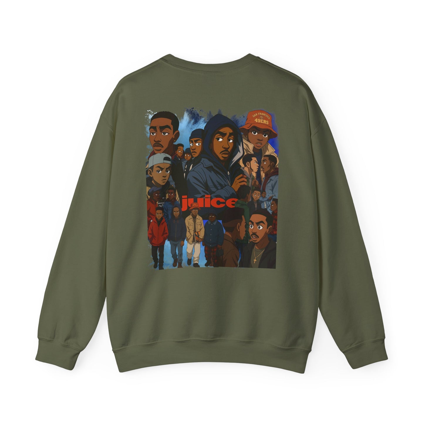 Retro 'Juice' Crewneck Sweatshirt