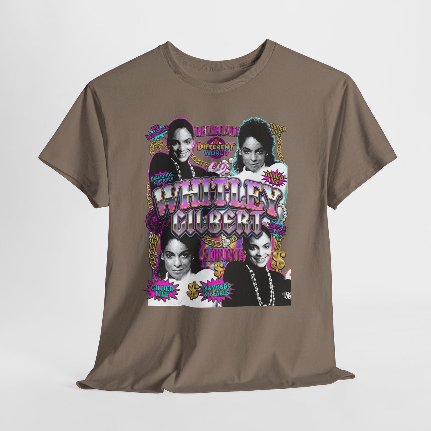Whitley Gilbert Retro Pop Art Tee — A Different World Tribute T-Shirt