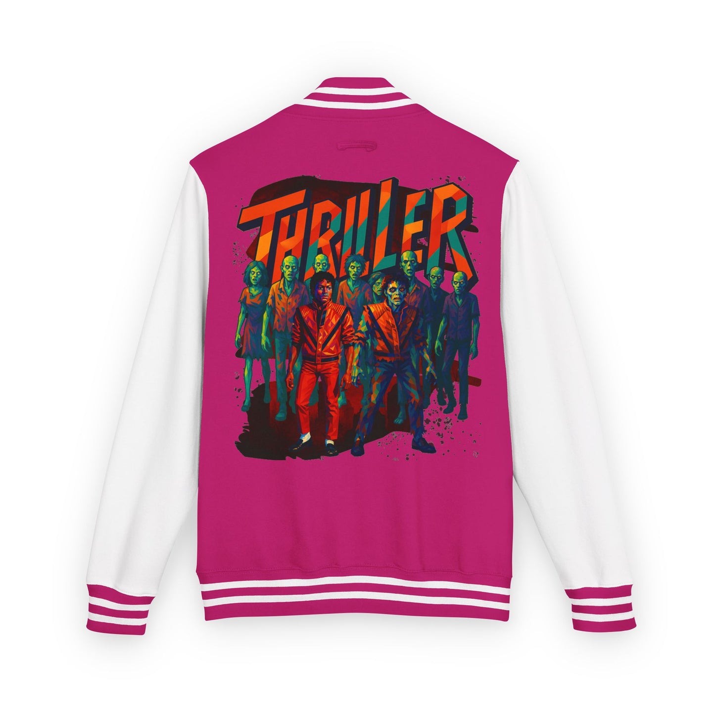 Letterman Jacket — 'Thriller' Retro Horror Dance Graphic