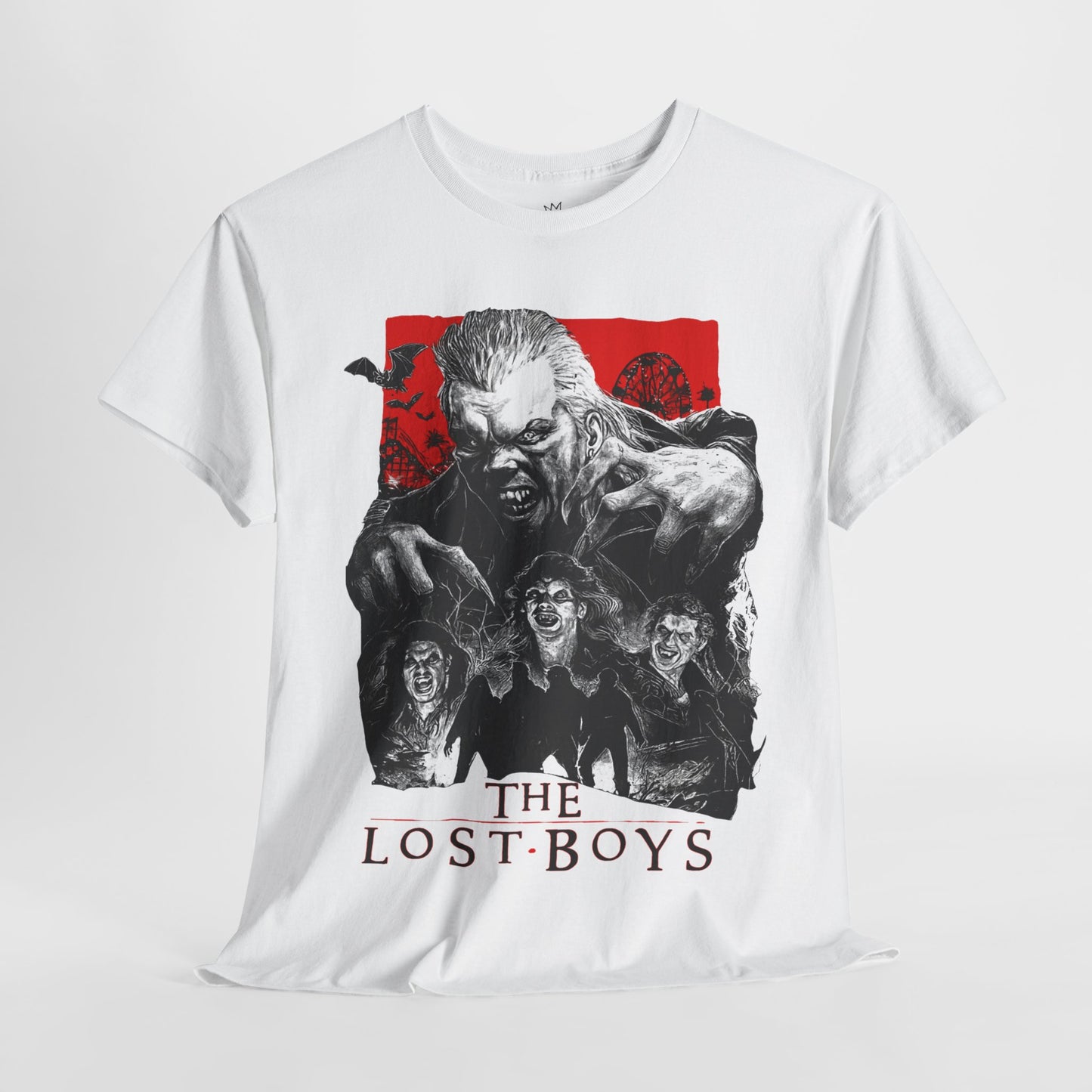 Lost Boys Vintage Graphic Tee, Unisex Cotton T-Shirt, Horror Movie Apparel, Halloween Shirt, Geek Culture Clothing