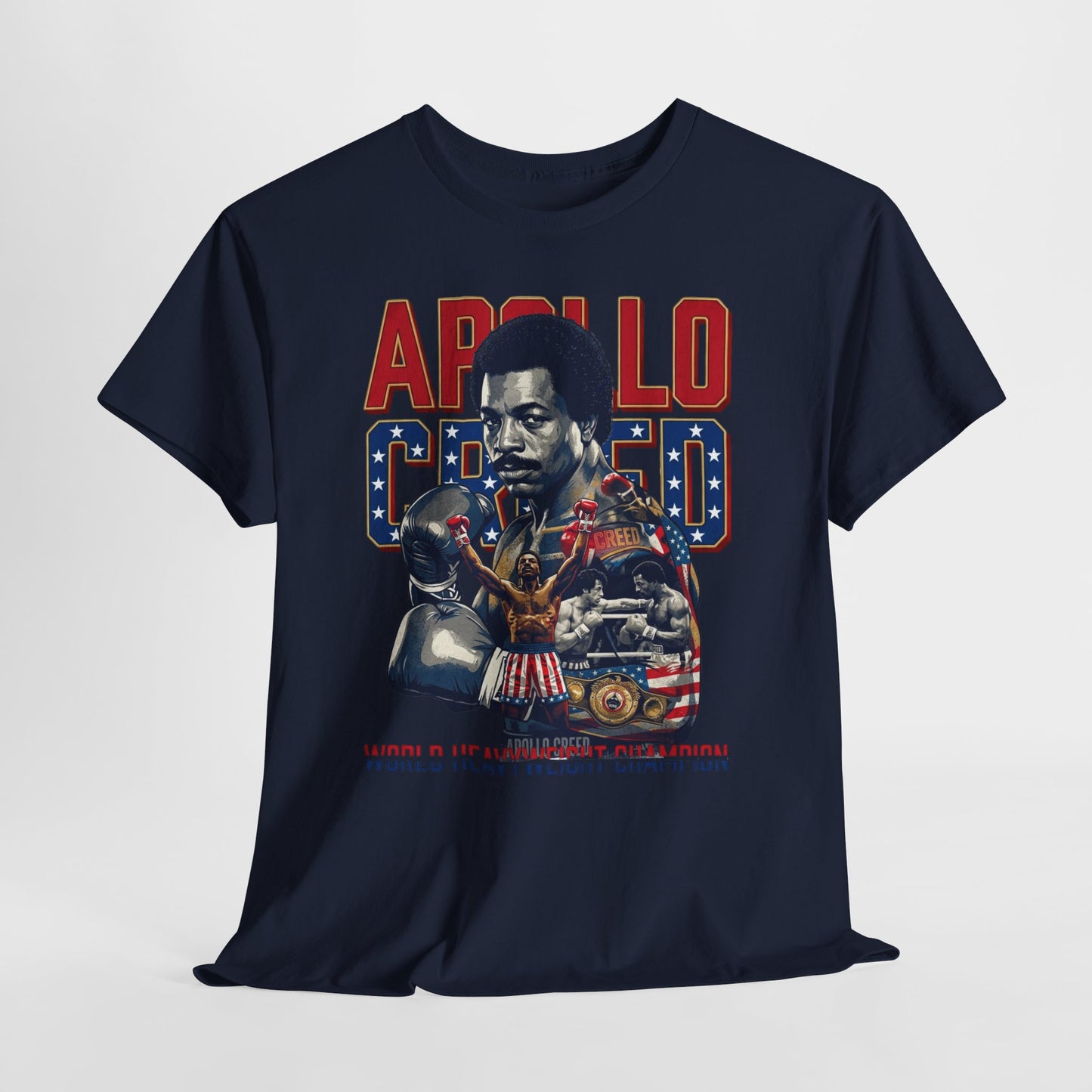 Apollo Creed Boxing T-Shirt — Vintage Rocky Tribute Tee