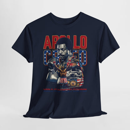 Apollo Creed Boxing T-Shirt — Vintage Rocky Tribute Tee