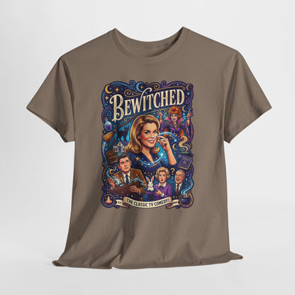 Bewitched Retro TV Series Tee — Vintage Witchcraft Graphic T-Shirt