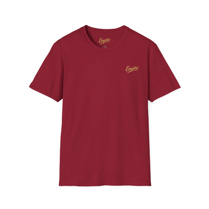 Softstyle Gold 'Empire' Logo T-Shirt
