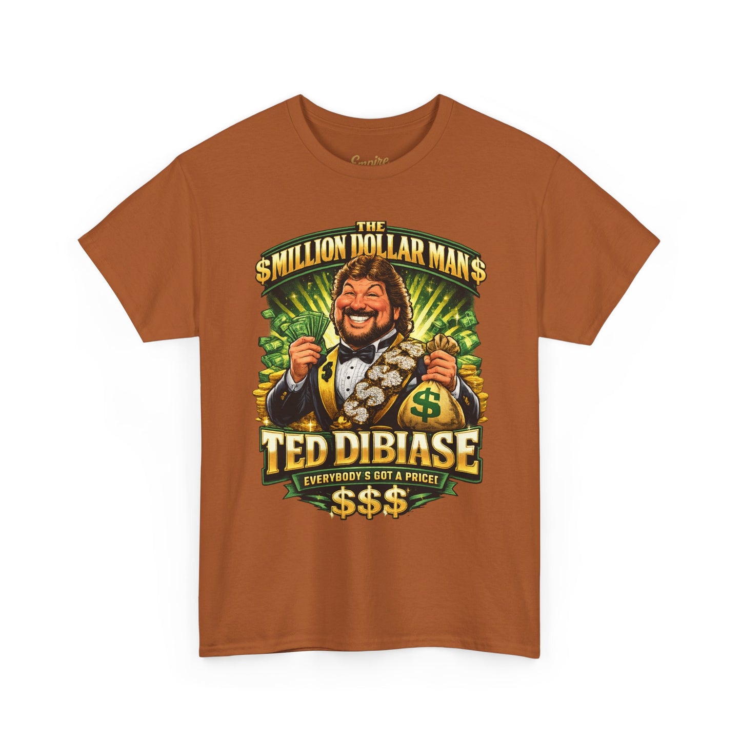 Ted Dibiase Million Dollar Man T-Shirt — Retro Wrestling Tee