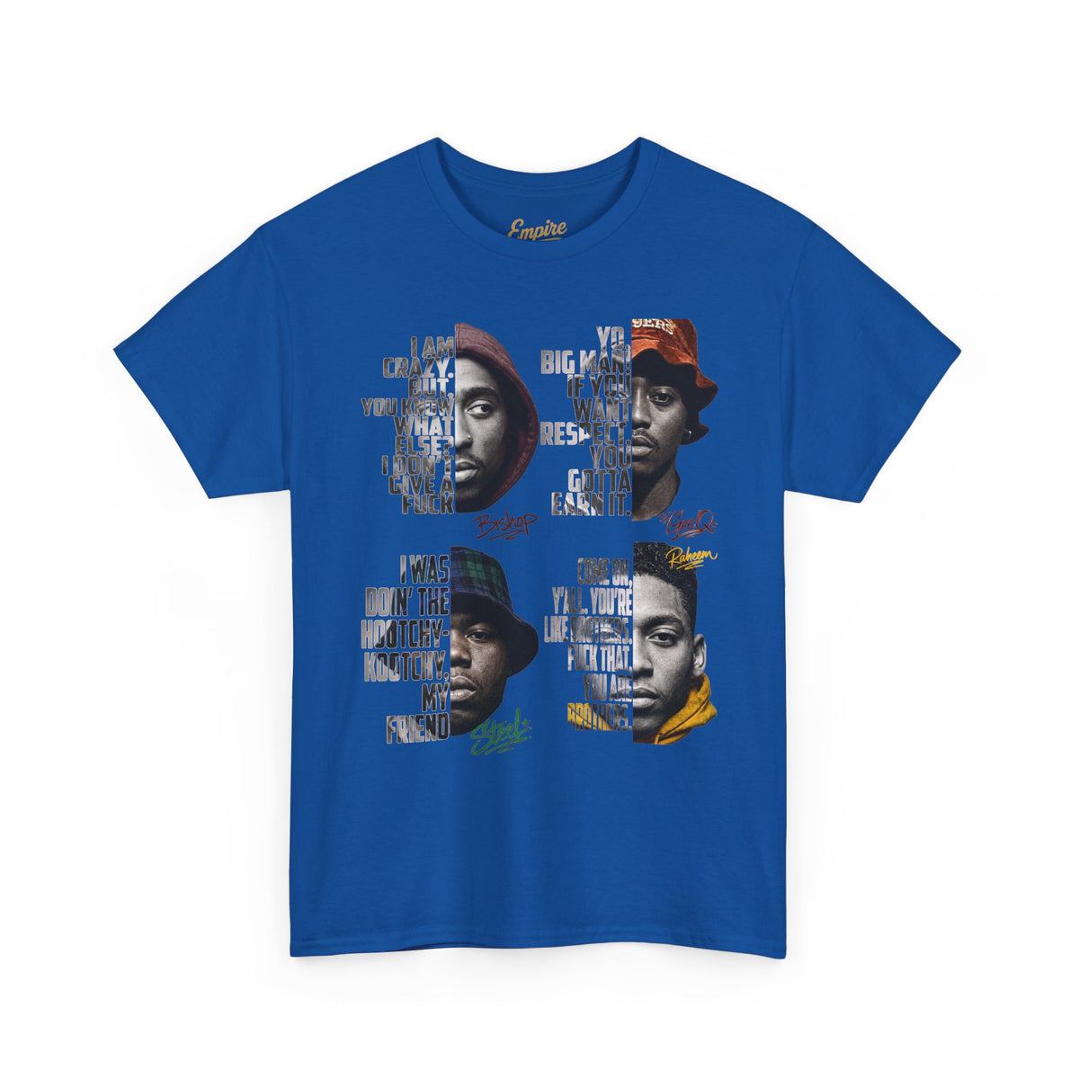 Wrecking Crew "Juice" Legends Portrait Tee — Vintage Movie Faces Graphic T-Shirt