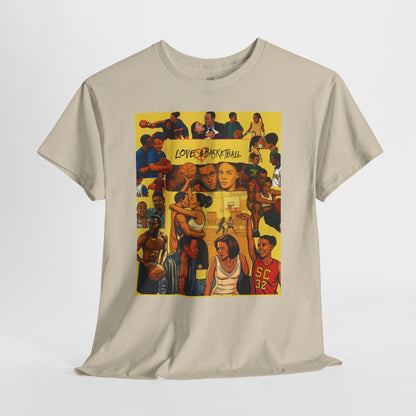 Love & Basketball Tee - Casual Style, Gift for Sports Lovers, Unique Graphic Shirt, Everyday Wear, Movie Inspired Apparel