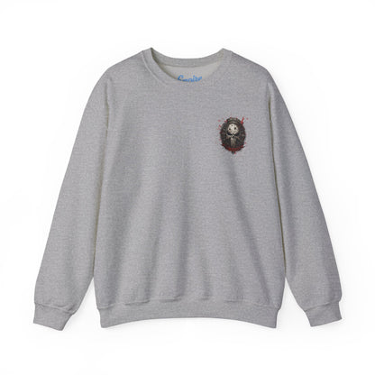 Punisher Graphic Crewneck Sweatshirt — Frank Castle Skull Design
