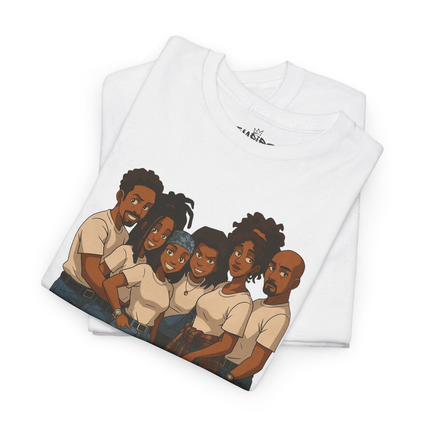 Living Single Unisex Heavy Cotton Tee - Nostalgic TV Show T-Shirt for Fans