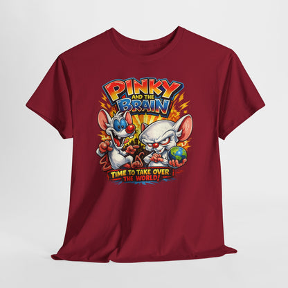 Pinky and the Brain "Time to Take Over the World" T‑Shirt