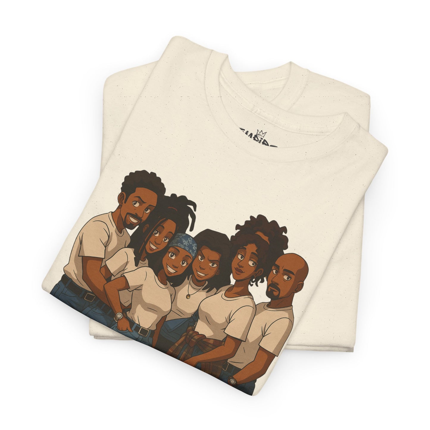 Living Single Unisex Heavy Cotton Tee - Nostalgic TV Show T-Shirt for Fans