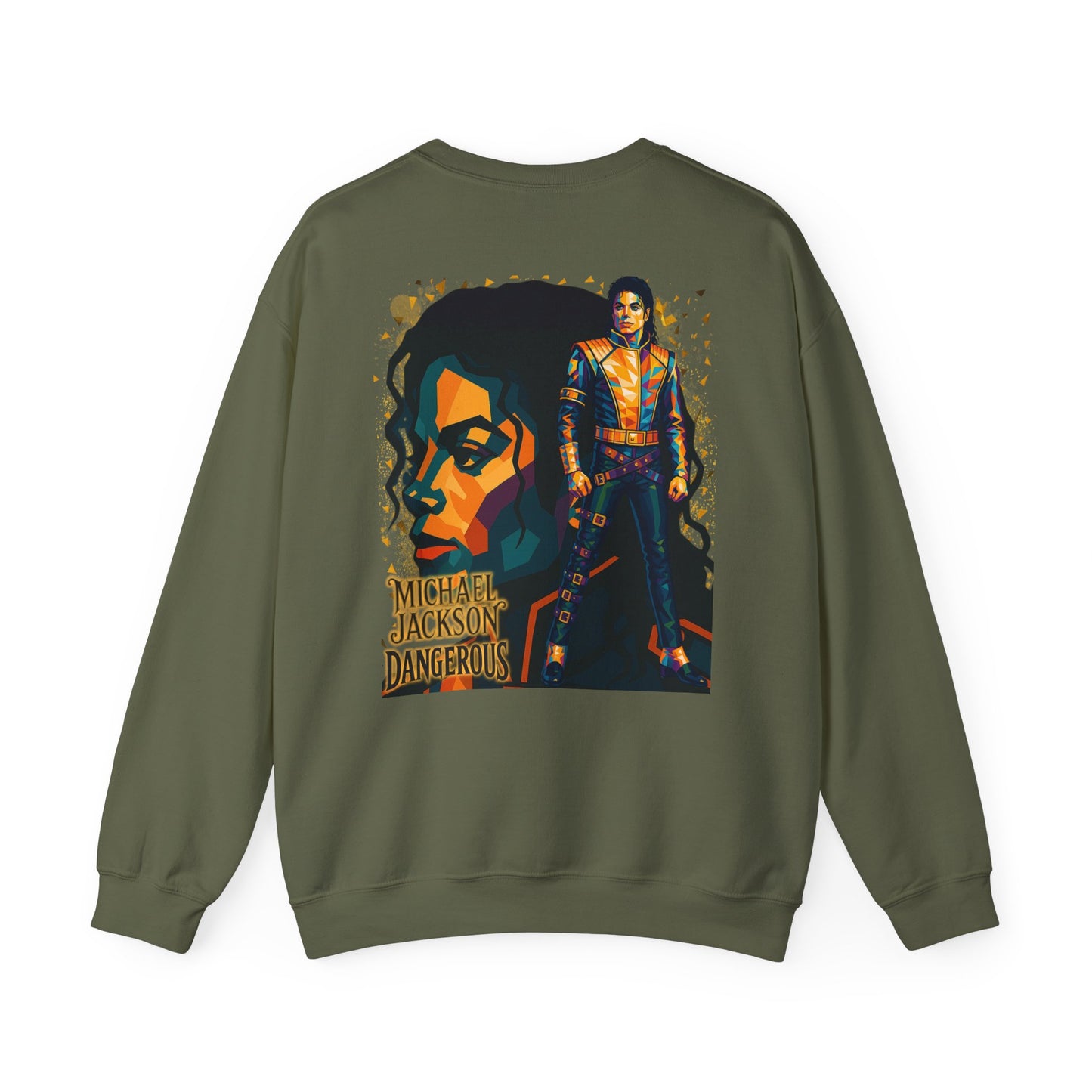 MJ Legacy 'Dangerous' Graphic Crewneck Sweatshirt