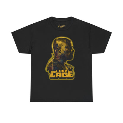 Luke Cage Profile Graphic Tee — Retro Marvel Street Hero T‑Shirt