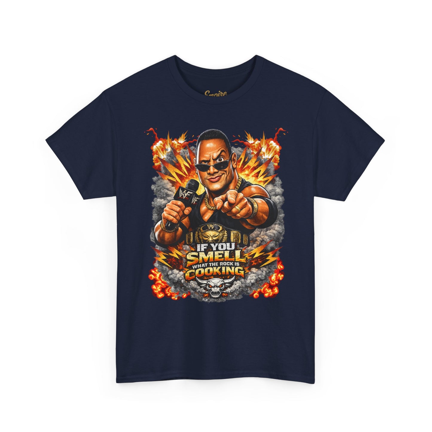 If You Smell What The Rock Is Cooking Graphic Tee