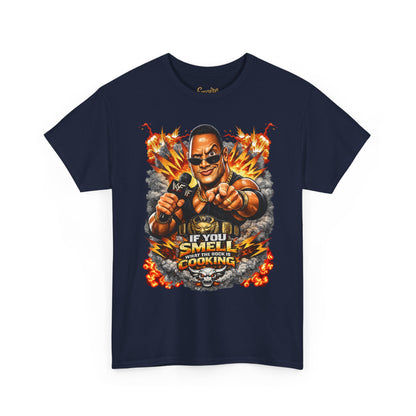 If You Smell What The Rock Is Cooking Graphic Tee