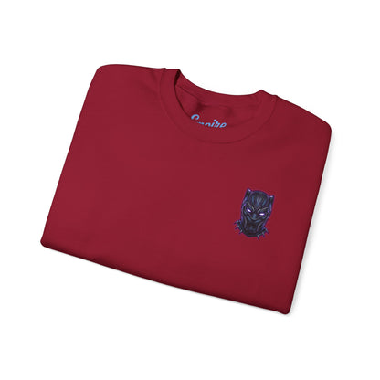 Black Panther Crewneck Sweatshirt — Marvel Black Panther Graphic