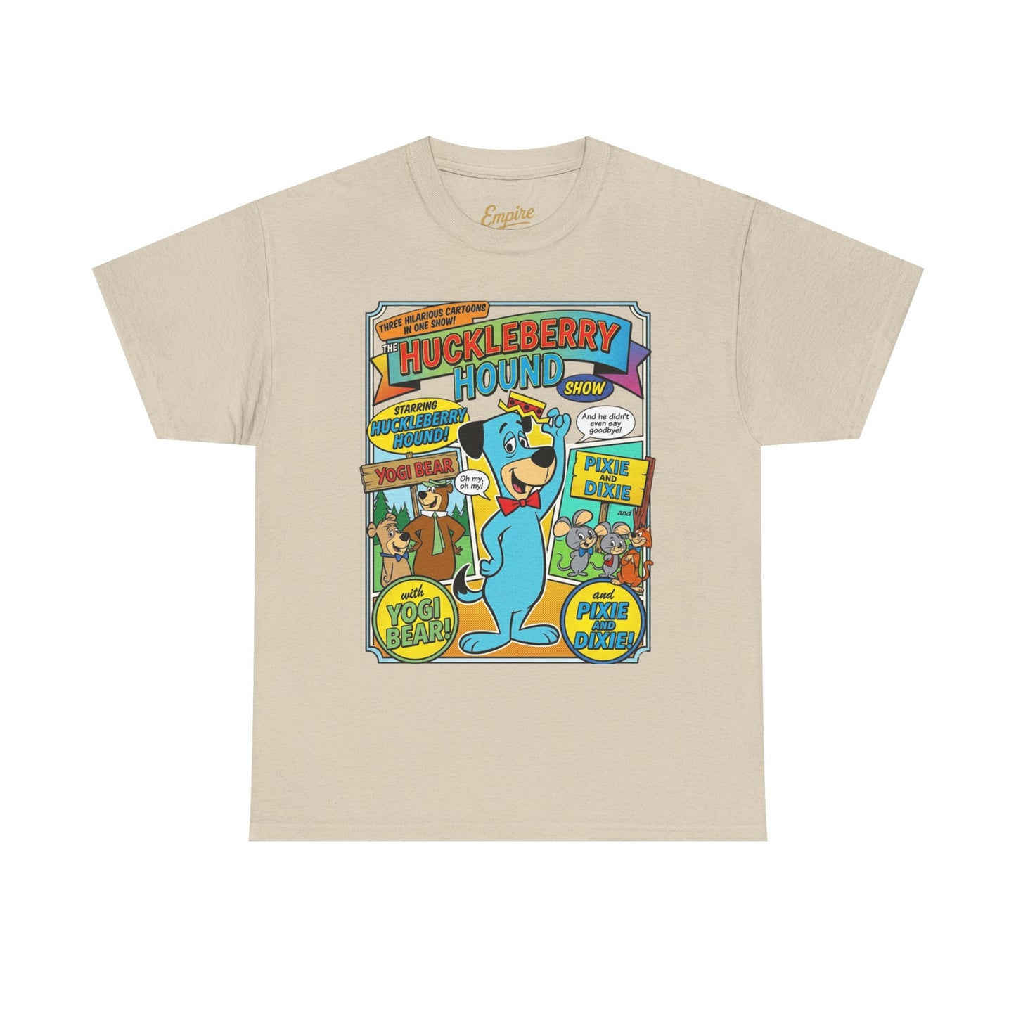Huckleberry Hound Vintage Cartoon T-Shirt