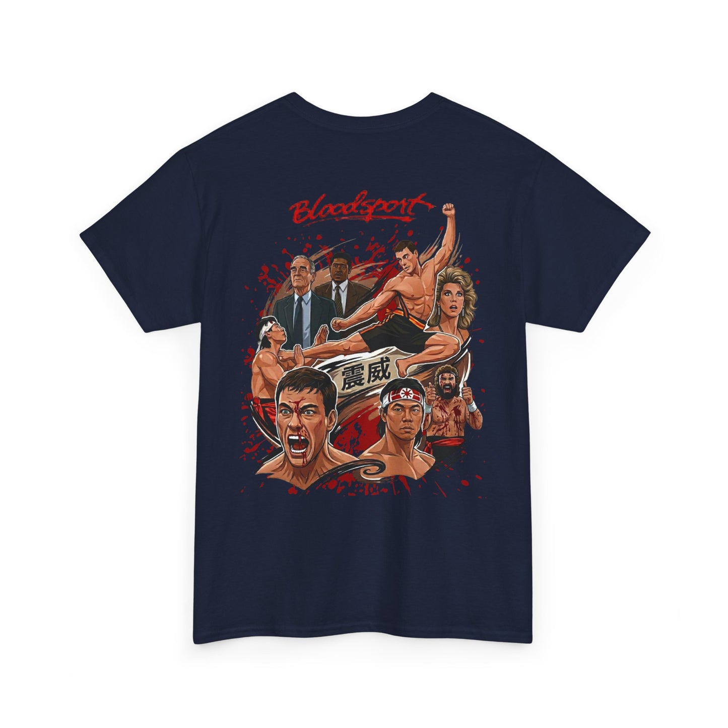 Bloodsport Movie Poster Tee — Retro Martial Arts Graphic T‑Shirt