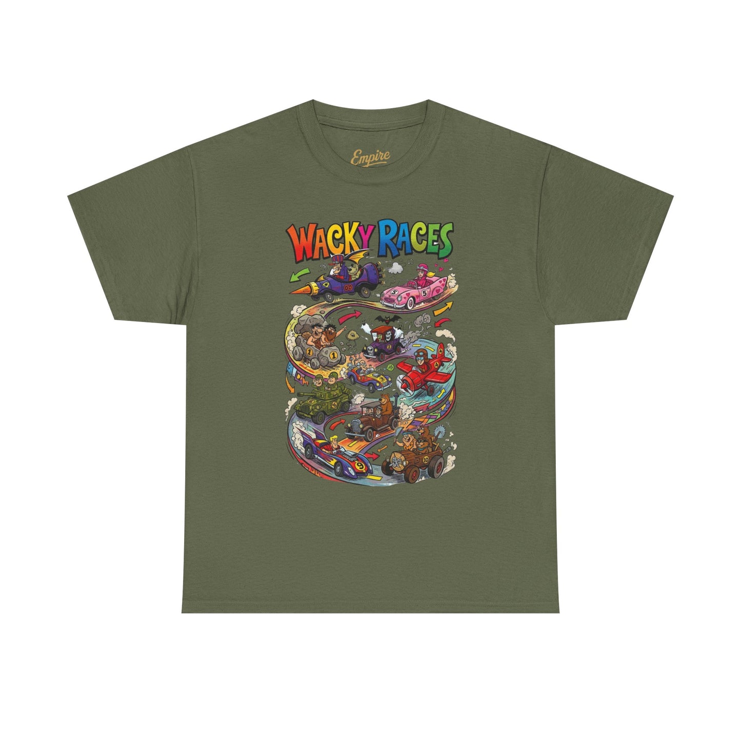 Wacky Races Vintage Cartoon Tee