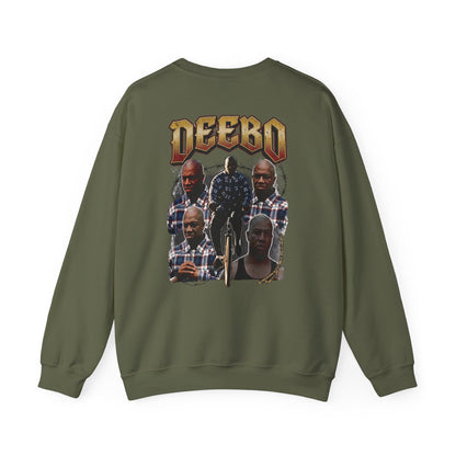 Deebo Graphic Crewneck Sweatshirt — Retro Streetwear Tribute