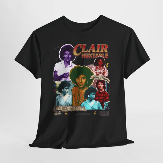 Retro TV Tribute Tee – 'Clair Huxtable: The Queen of The Cosby Show'