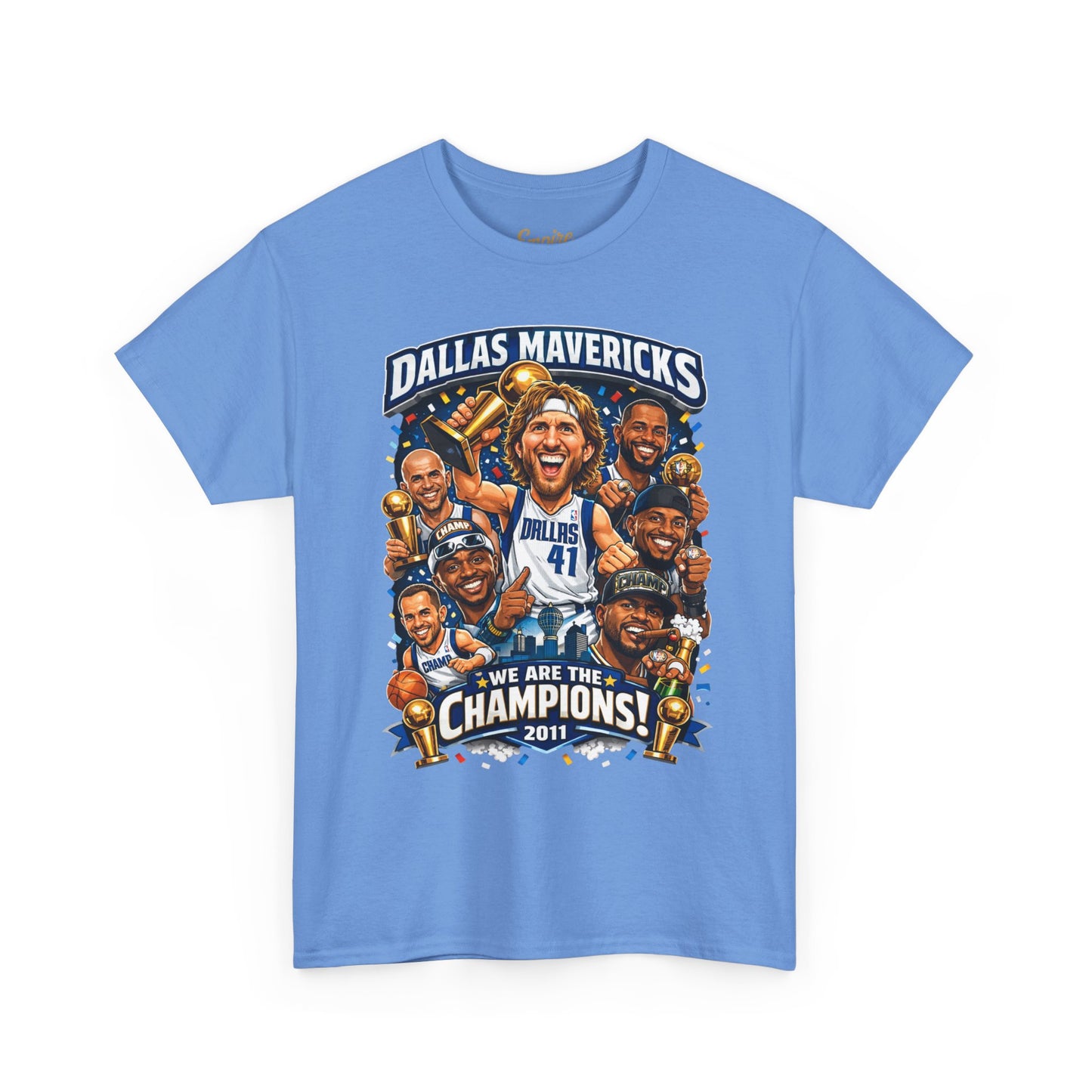 Dallas Mavericks Champions Tee – “We Are The Champions” Basketball Fan Shirt