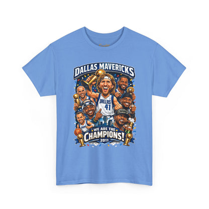 Dallas Mavericks Champions Tee – “We Are The Champions” Basketball Fan Shirt