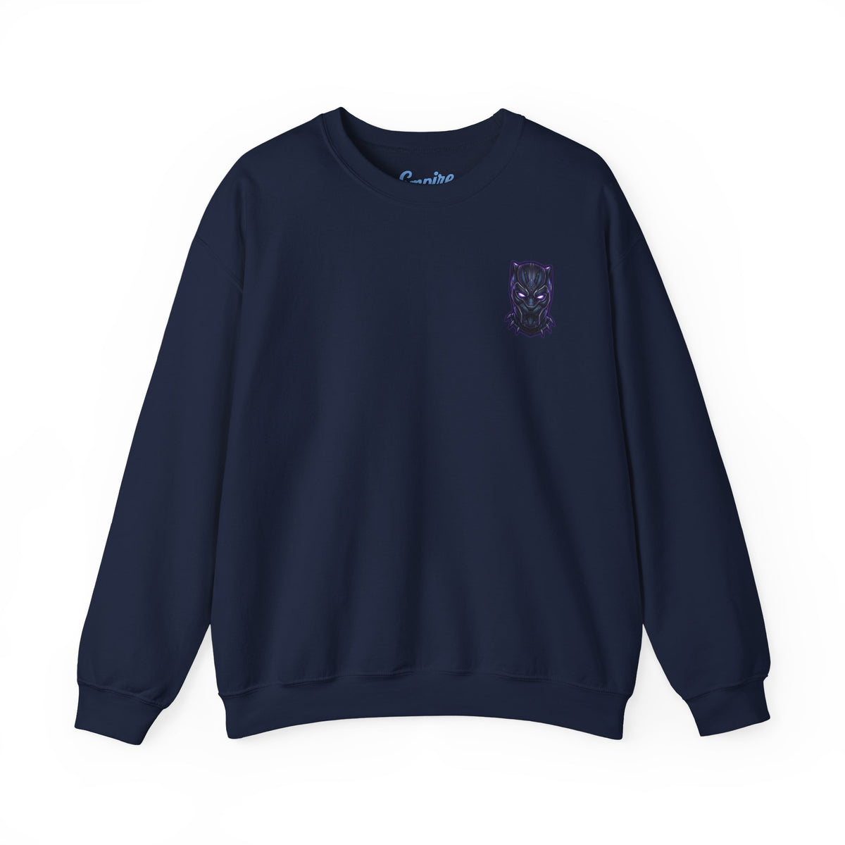 Black Panther Crewneck Sweatshirt — Marvel Black Panther Graphic